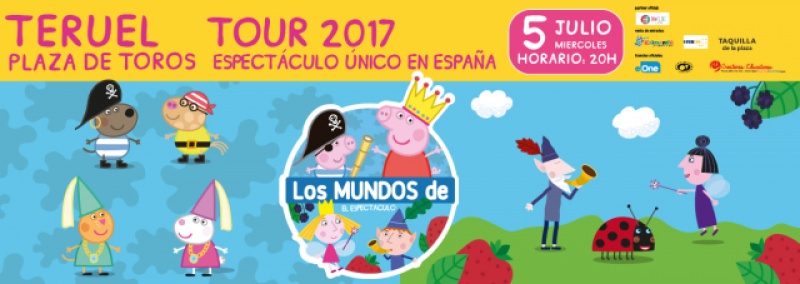 ¡Llega Peppa Pig y sus amigos a Teruel!