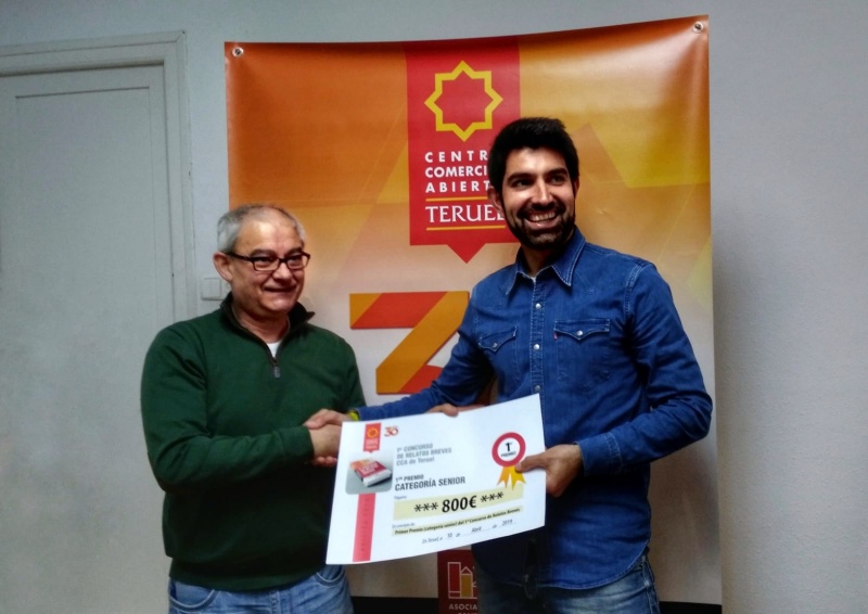 Ganadores y finalistas en el I Concurso de Relatos Breves CCA de Teruel