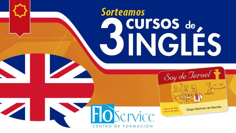Con la Tarjeta SOYDETERUEL sorteamos 3 cursos de inglés en Flo Service